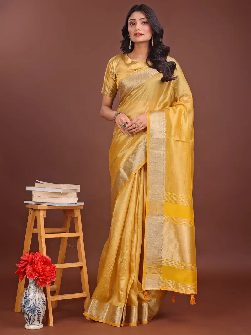 Interlekan By Astita Organza Festive Wea Saree Wholesalers In Delhi
